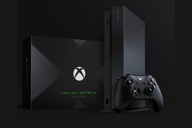 Xbox One X Scorpio pré-commande lancée