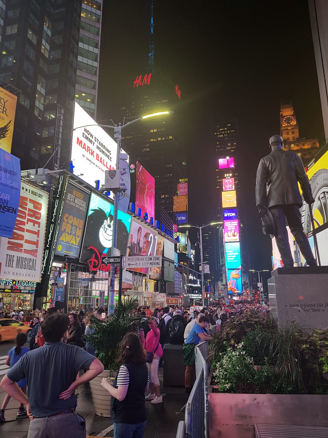 Time Square de nuit 
